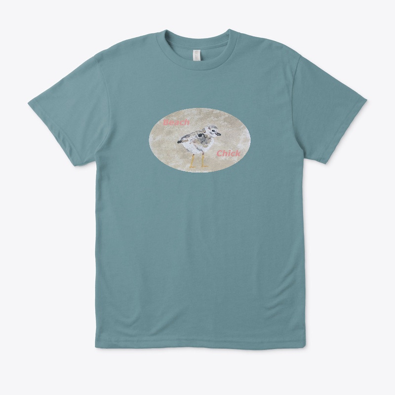 "Beach Chick" - Peach Lettering