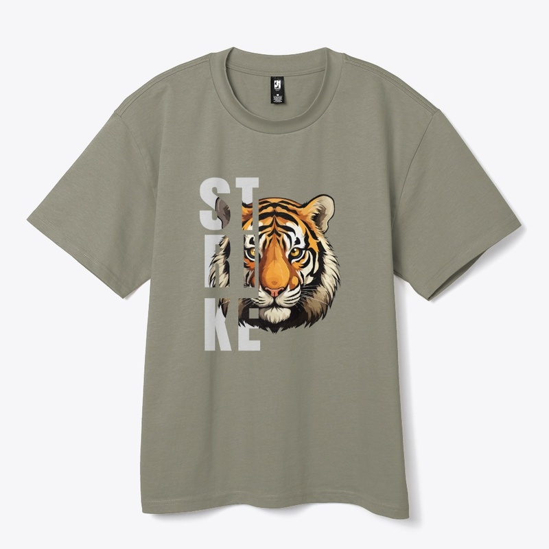 Tiger Face “STRIKE” T-shirt 🐅🔥