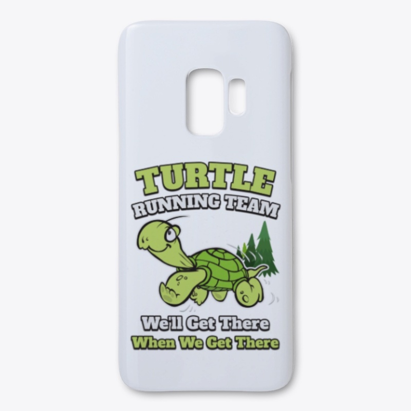 Turtle Running Team Funny Gift