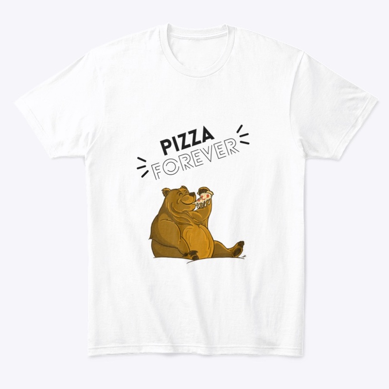 Bear Pizza Forever (Black) | JL Bears