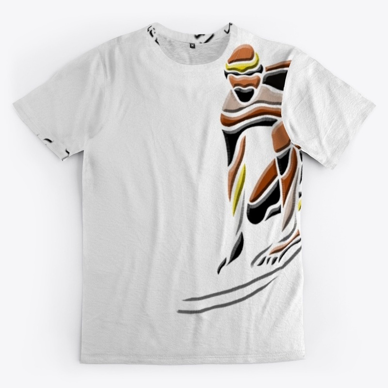 Dreamtime Surfer Tee Style Design