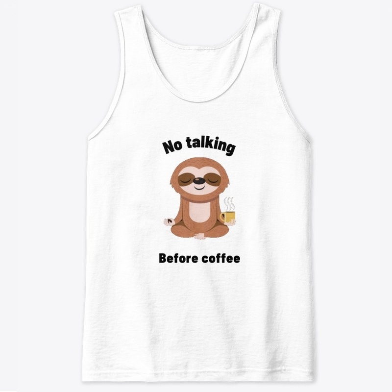 Silence before coffee