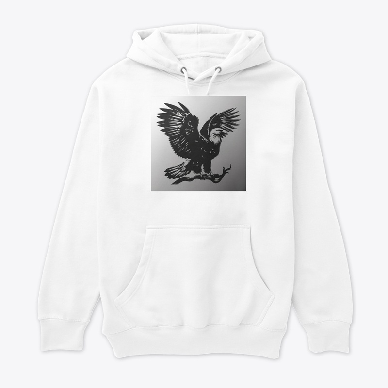 Eagle art Crewneck Motivation T-Shirt
