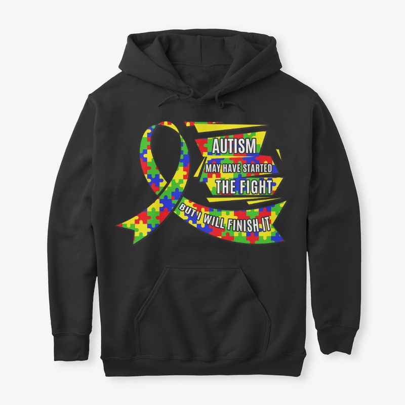 Autism Awareness Gift Finish The Fight