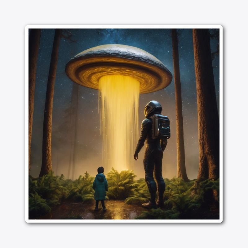 UFO lift off
