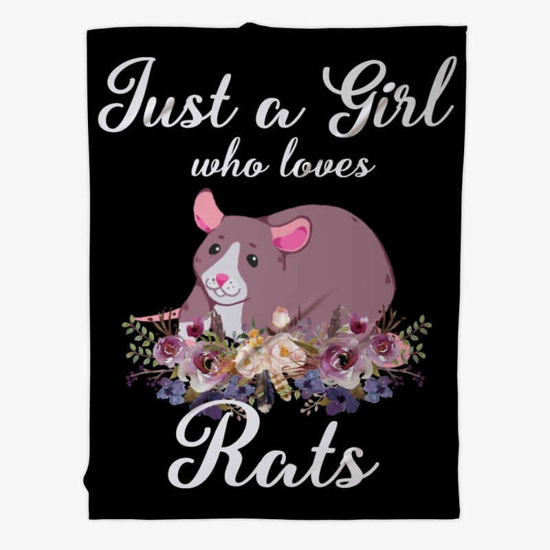 Girl Loves Rats Flower Style