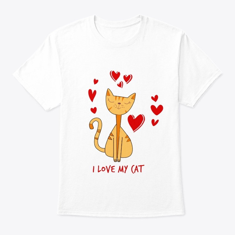 I love my cat.