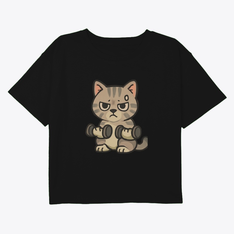 Gym Cat: No Pain, No Purrs