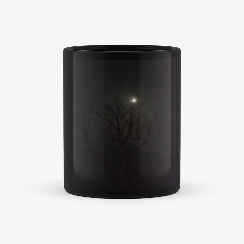 A Beautiful Moon in Haunting Trees
