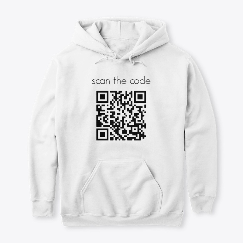 Rick Roll Working QR code shirt
