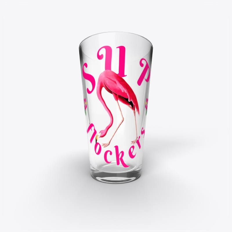 Vintage Pink Flamingo - Sup Flockers