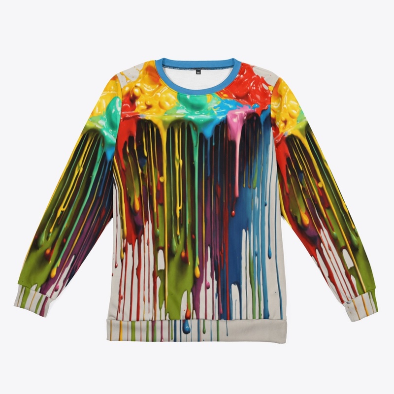 Color Drops printed t-shirt 