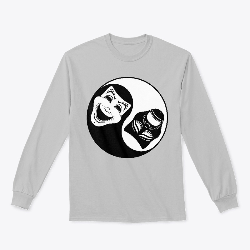 Theater Yin Yang Design - Comedy Tragedy