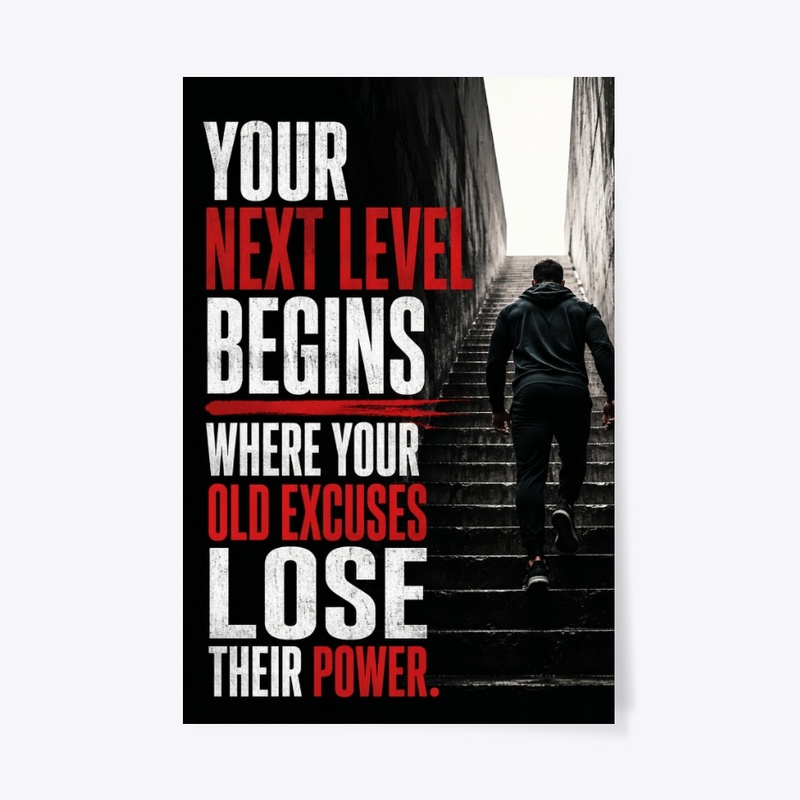 Old Excuses Gym Wall Art