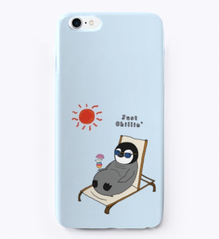 Chilling - Cute Baby Penguin Design
