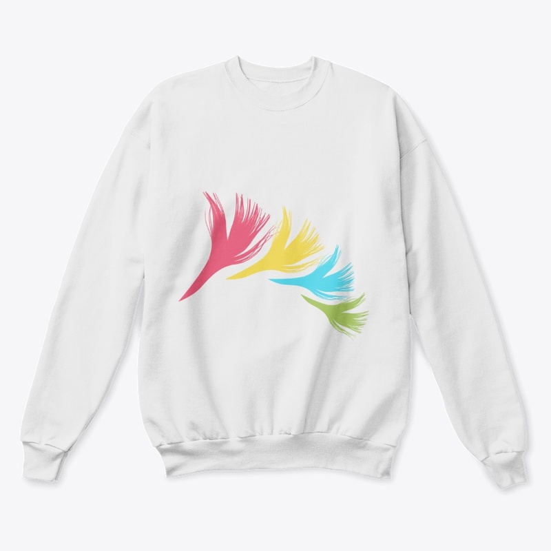 TREE MODERN SIMPLE FEATHER DESIGN