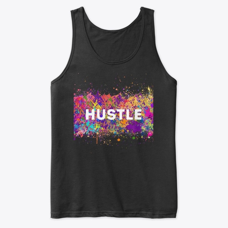 HUSTLE  - Paint Splattered 