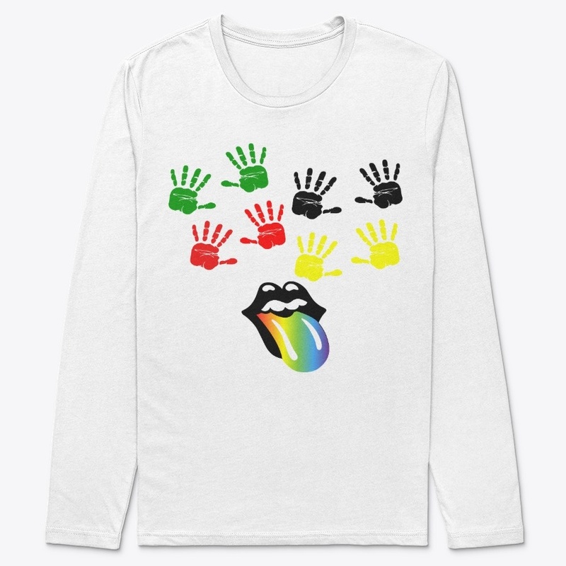 Unisex T-Shirts Hands Shape.