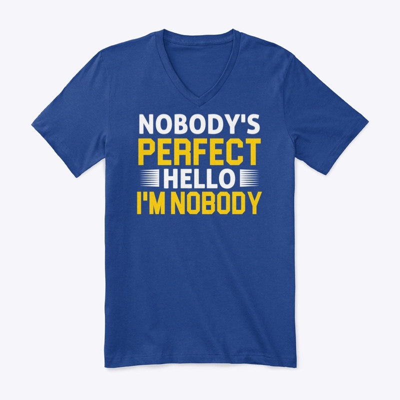 Nobody's perfect