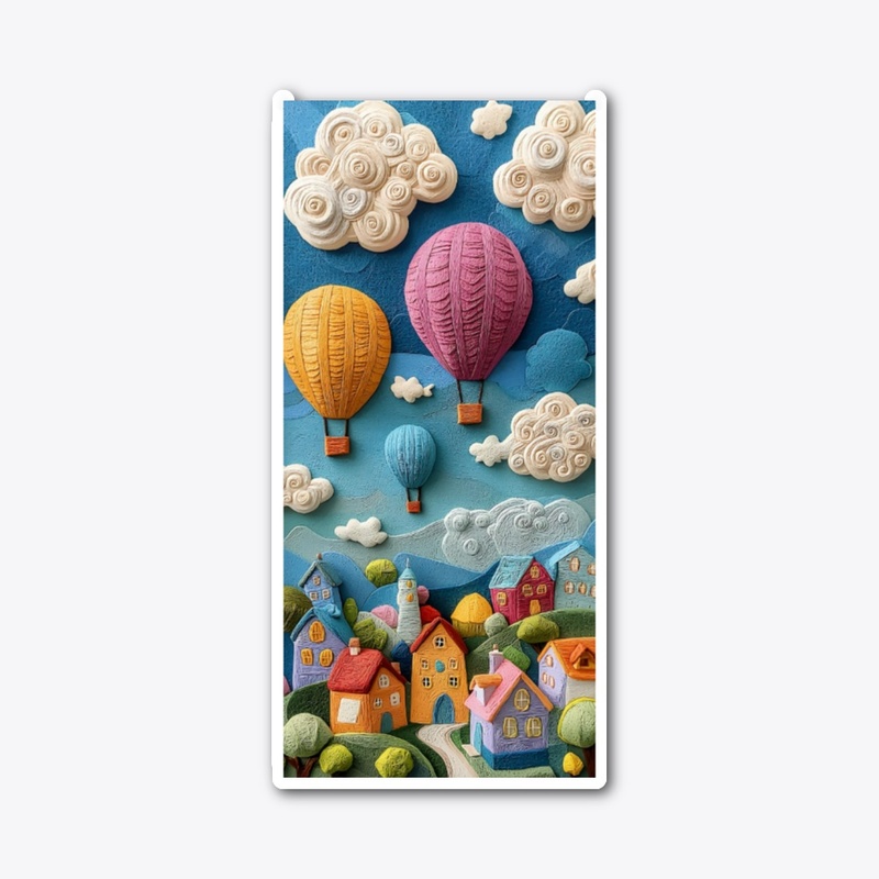 Yarn style, cartoon, cute, fresh