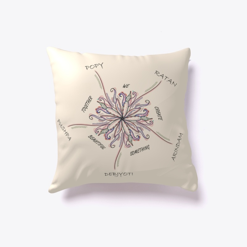 Personalized family pillow