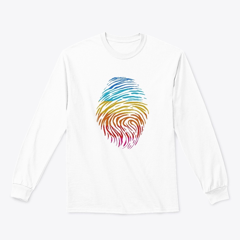 Colorful fingerprint