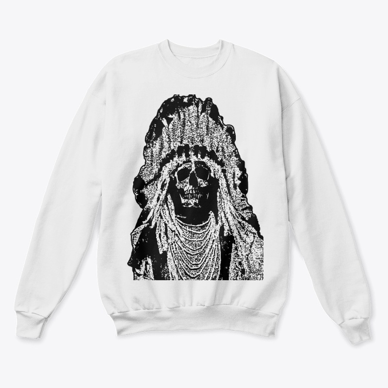 CHIEF RED CLOUD - SKULL WITH HEADDRESS