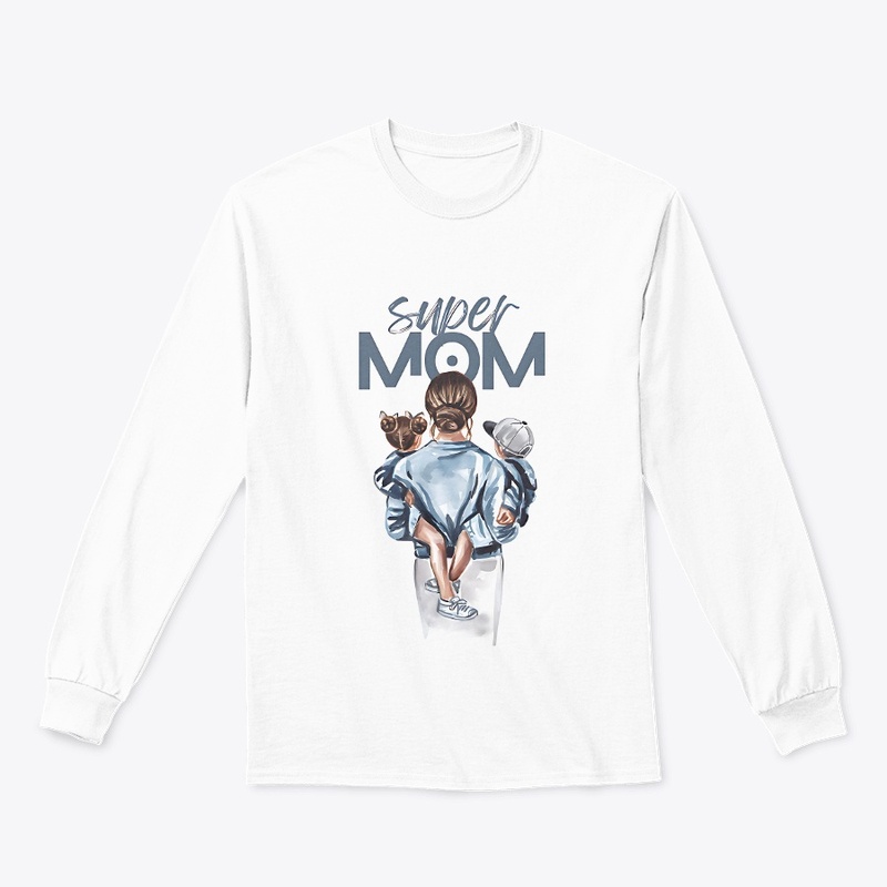 Super Mom Design T-Shirt