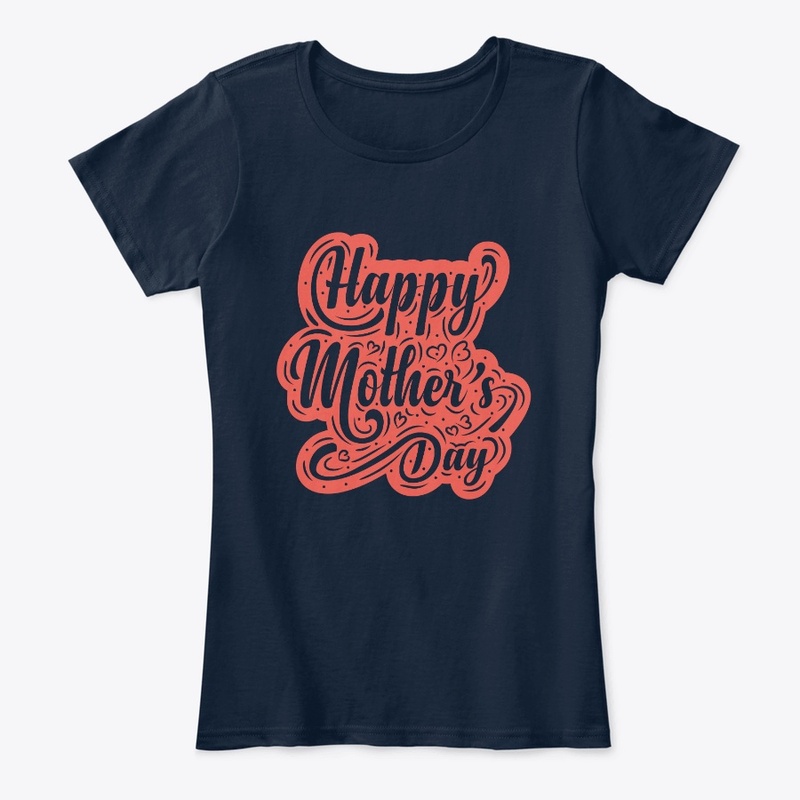 Happy Mother's Day Typography T-shirt