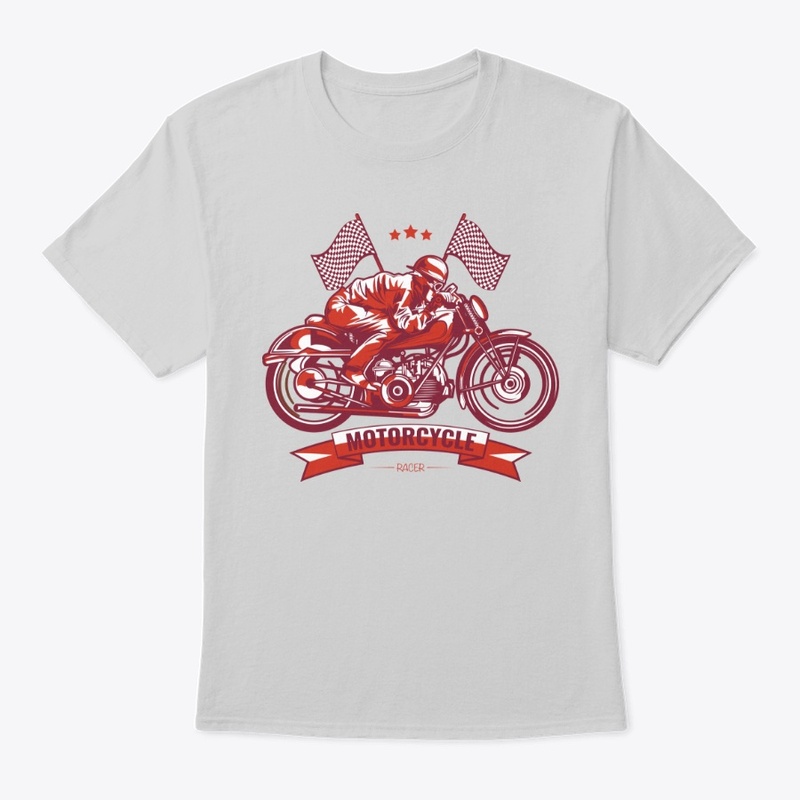 Motorcycle Racer T-shirt Design