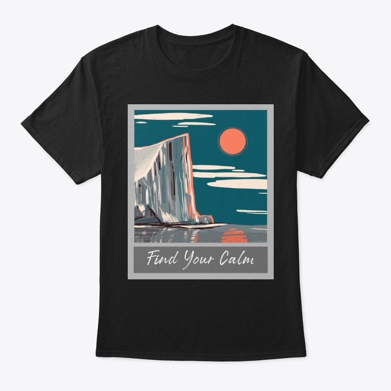 Find Your Calm Orange Sky