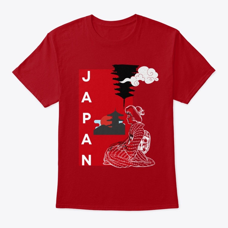 Tokyo Japanese Lady-T-Shirt