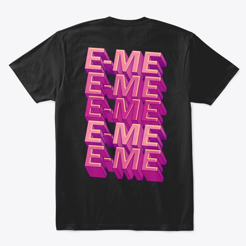 Infamous E-Me - White Writing