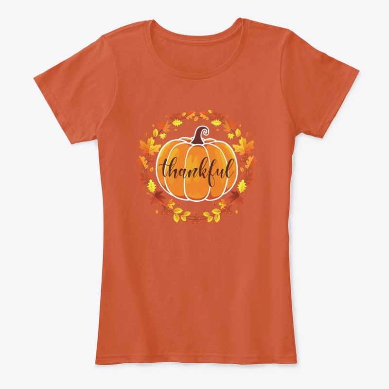 Thankful Friends & Family Autumn Leaves