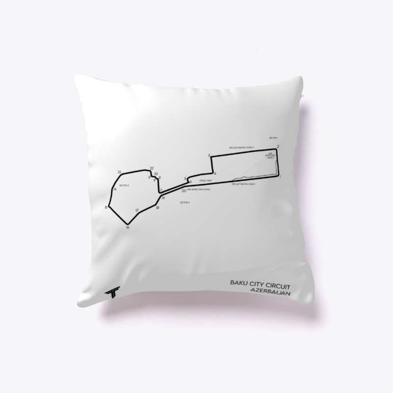 Baku City Circuit Track Map