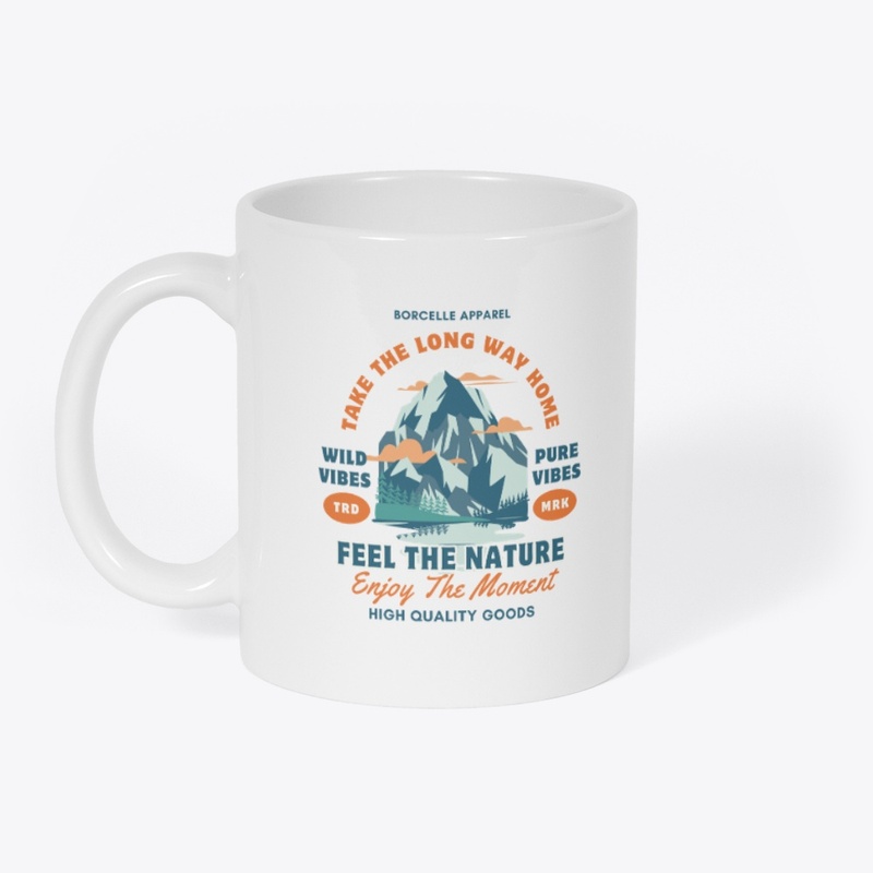 Green And Orange Retro Adventure T Shirt
