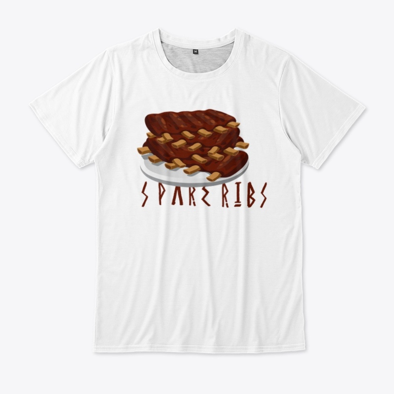 Spare Ribs Yummy T-shirts for Foodies