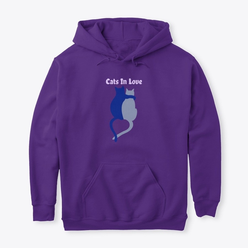 cats in love t-shirts