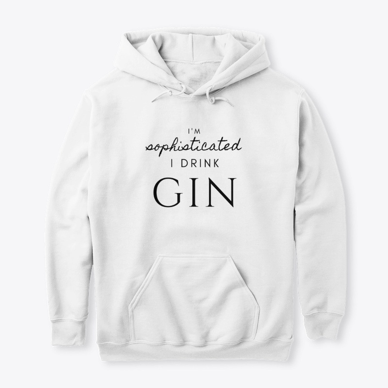 I drink gin