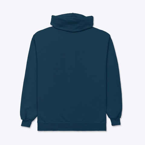 Stay Smooth By Yolsmoove Navy áo T-Shirt Back
