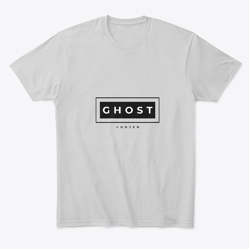 Ghost hunter Block styl black leters 