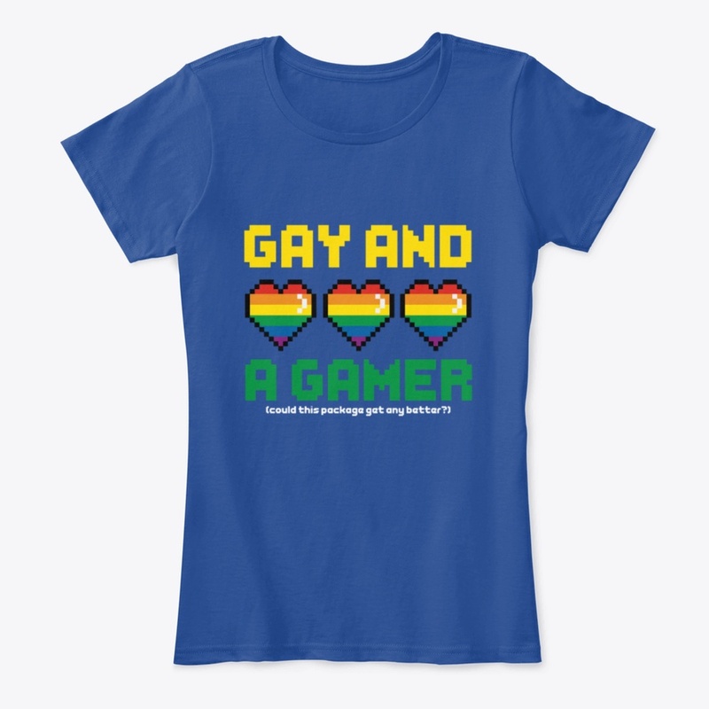Gay And A Gamer Funny LBGT