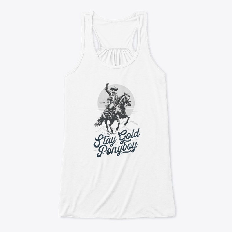 Stay Gold Ponyb September 2025 - Women's Flowy Tank Top - Women's Flowy Tank Top