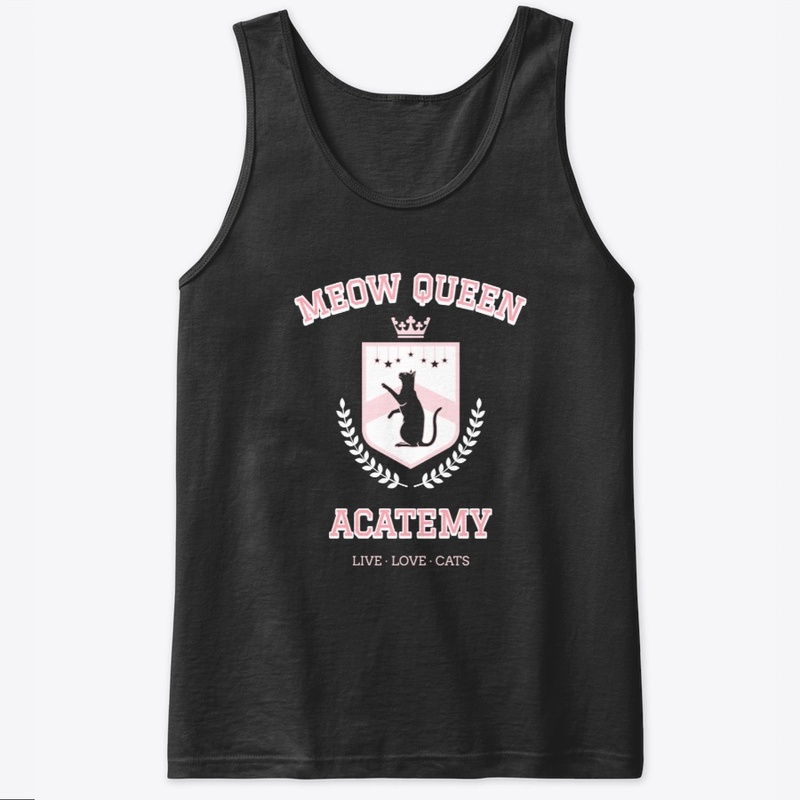 Meow Queen Acatemy Design | Cat Tee