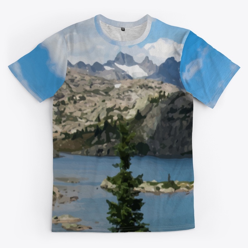 Mountain Lake Art Full
