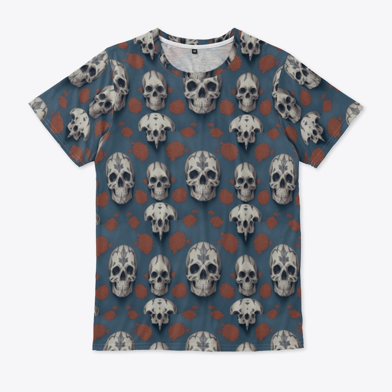 Halloween Skull Pattern
