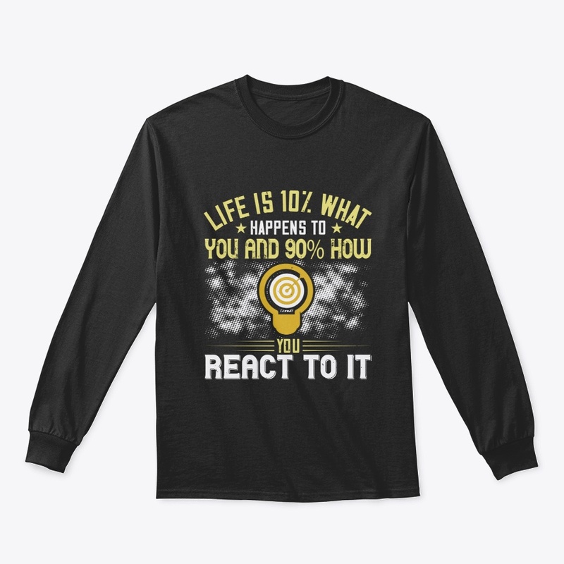 Life Lesson Typography T-Shirt