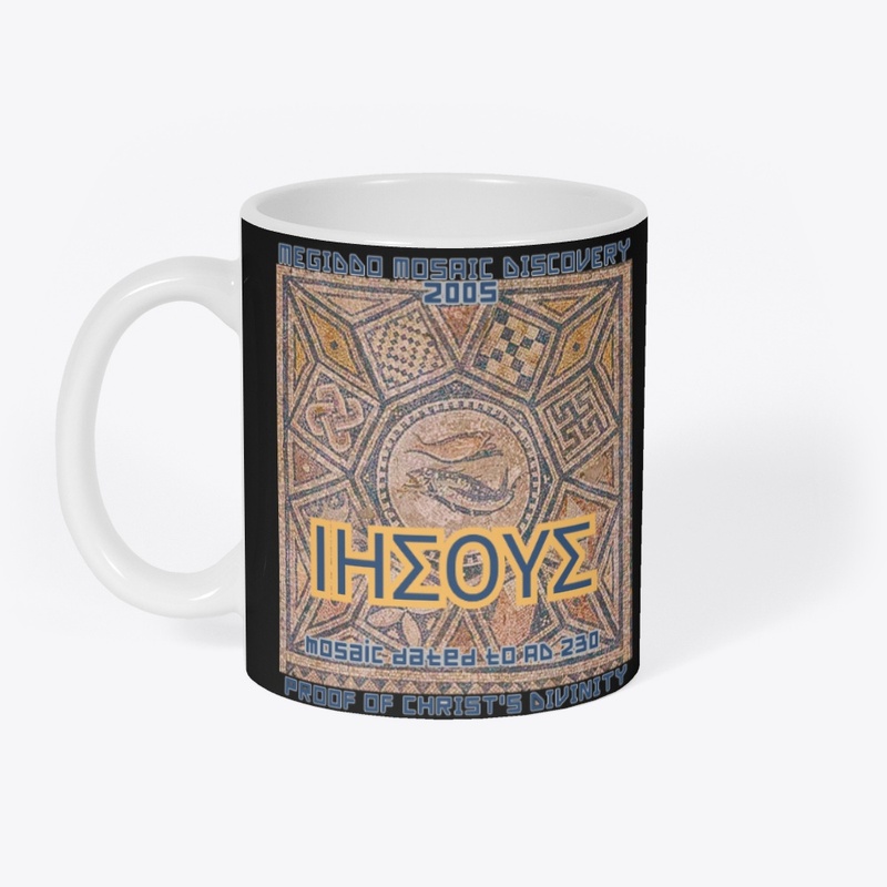 MEGIDDO MOSAIC DISCOVERY SOUVENIR