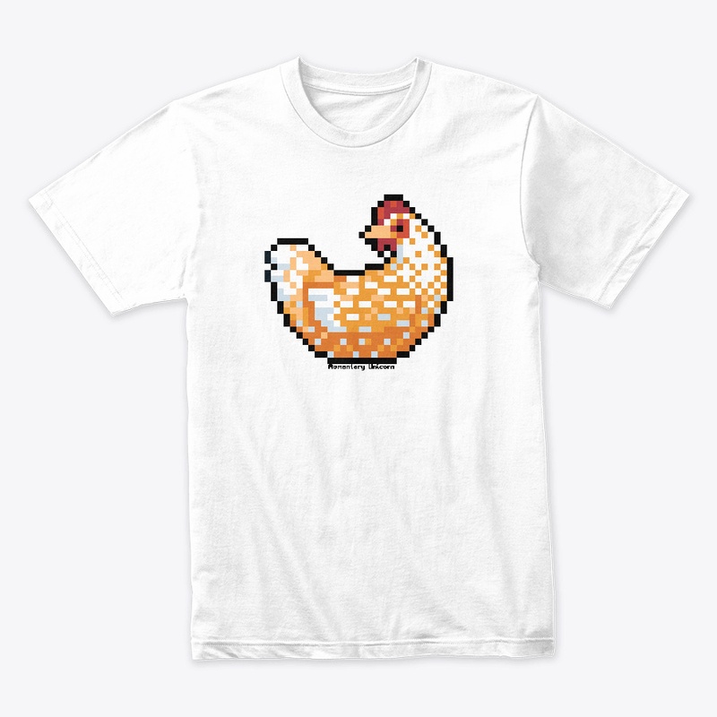 Pixel'd Sweedish Flower Hen