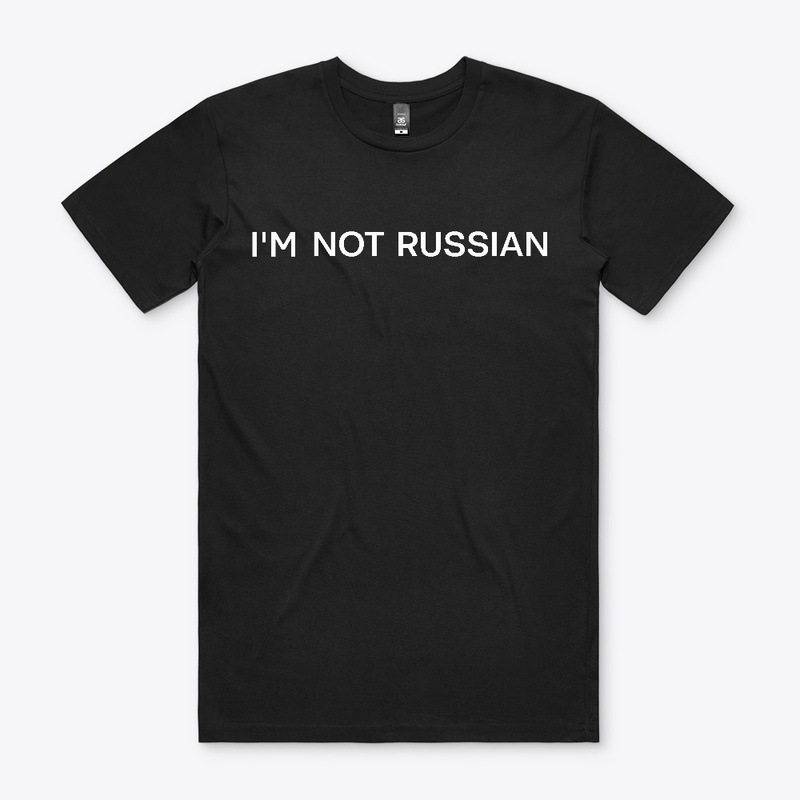 Im not russian (black)